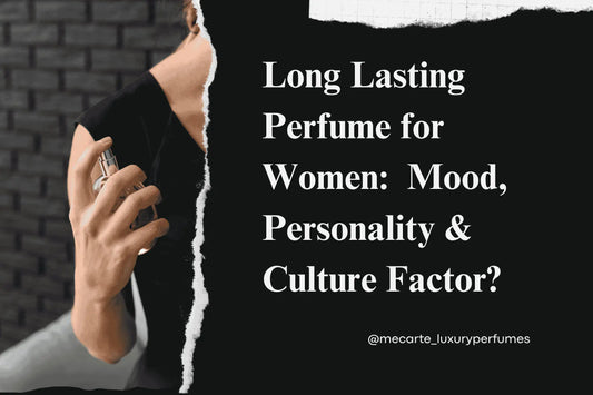 Long lasting perfume for women with elegant floral fragrance applied on wrist